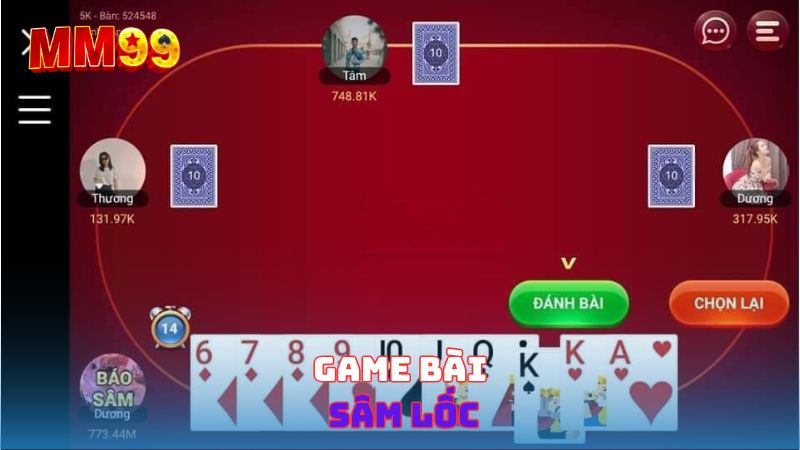 Game bài Sâm Lốc