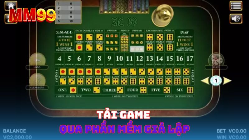 Tải game qua phần mềm giả lập